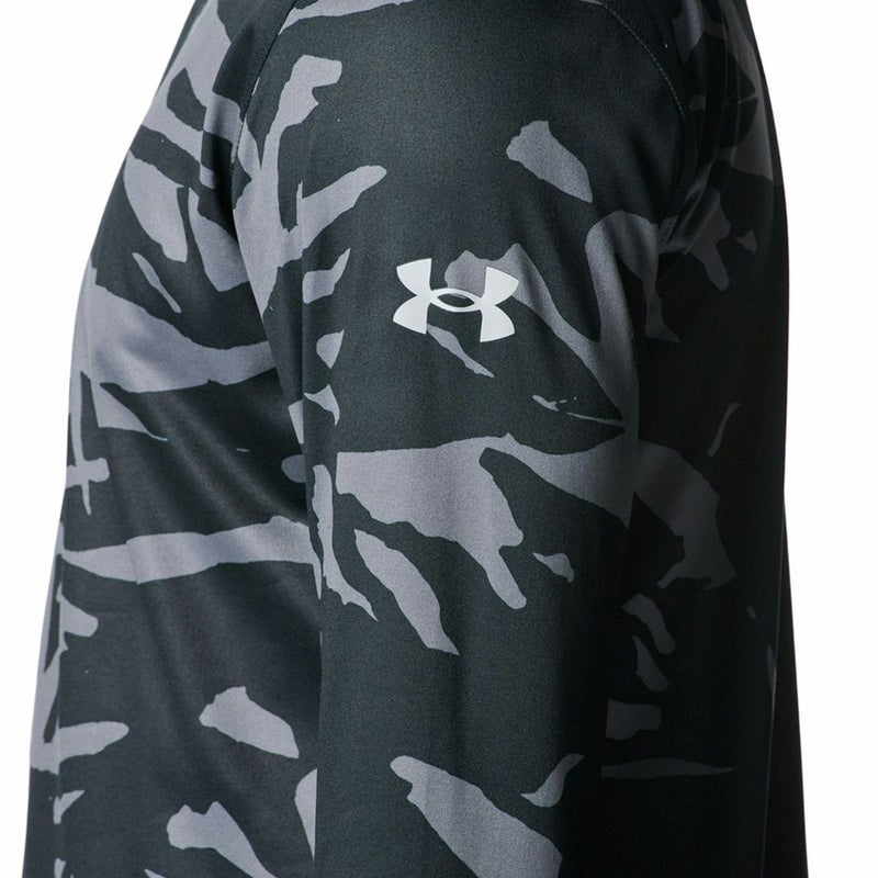 アンダーアーマーUNDERARMOURベースボール野球ソフトボールウェア長袖TシャツロンTテックノベルティロングスリーブクルーネックTシャツTECHLSSHIRT6007968-001メンズ男性25FA秋冬