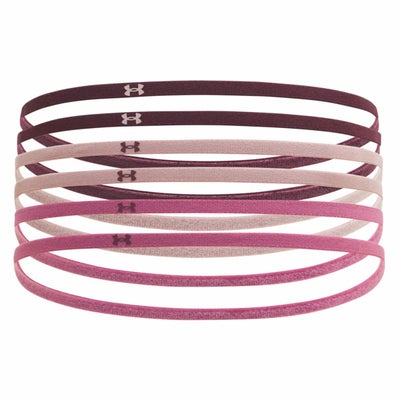 アンダーアーマーUNDERARMOURベースボール野球ソフトボールアクセサリーミニエラスティックヘッドバンドMINIELASTIC6PK1389932-602メンズレディースユニセックス25FA秋冬