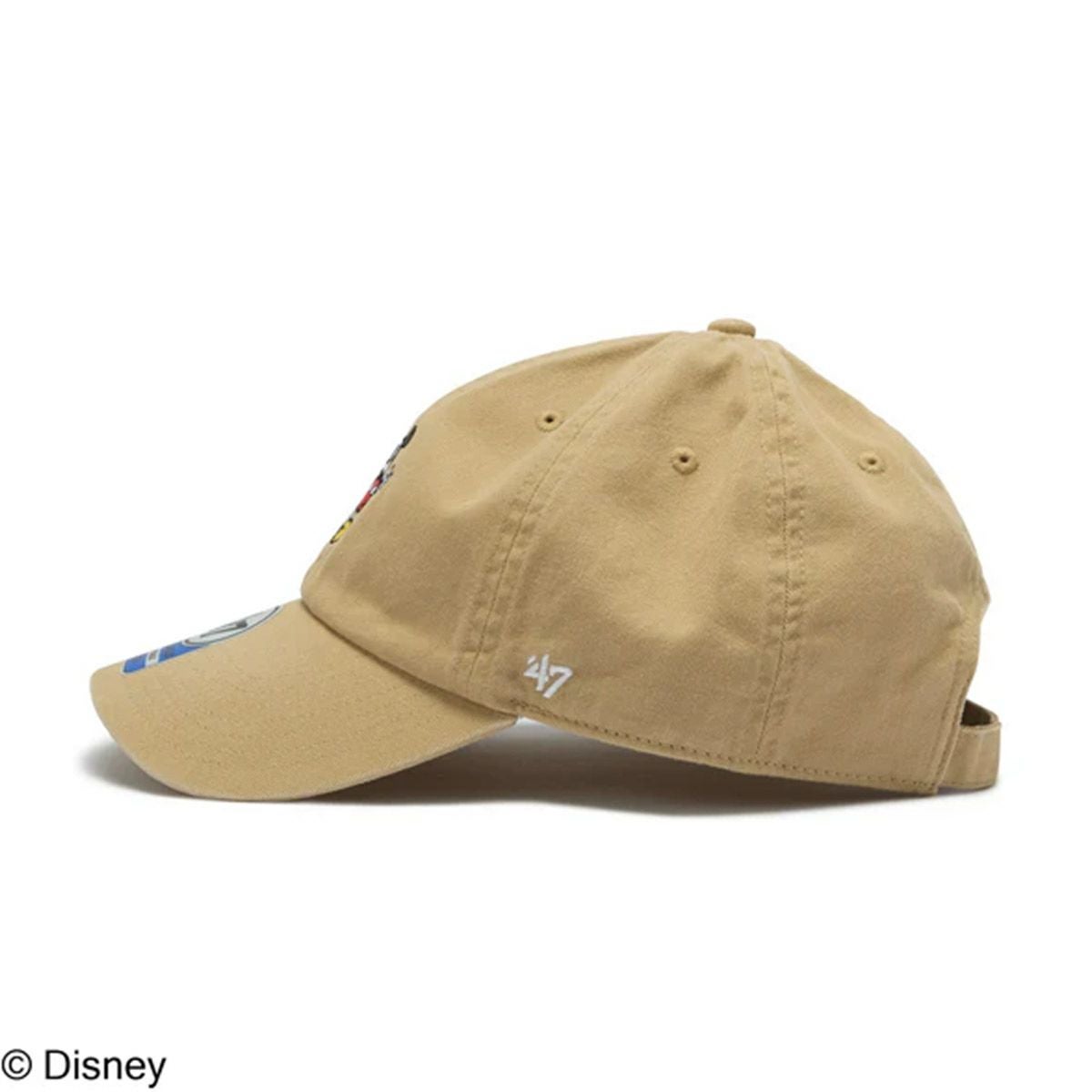 フォーティーセブン47アウトドアカジュアル帽子キャップキッズクリーンナップDisneyディズニーミッキーマウスカーキ14865115ジュニアキッズ子ども男の子女の子25FA秋冬