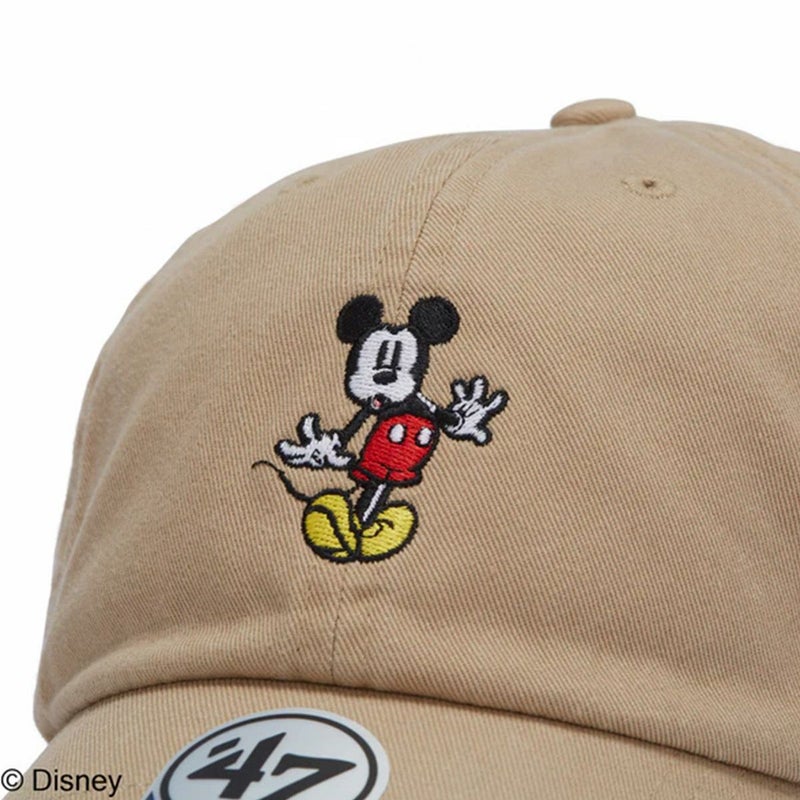 フォーティーセブン47アウトドアカジュアル帽子キャップキッズクリーンナップDisneyディズニーミッキーマウスカーキ14865115ジュニアキッズ子ども男の子女の子25FA秋冬