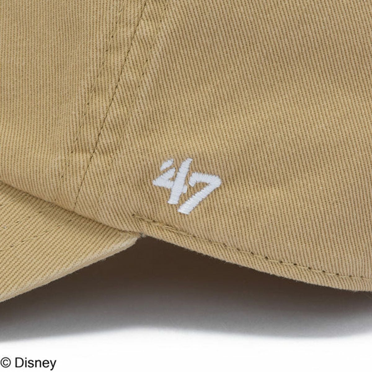 フォーティーセブン47アウトドアカジュアル帽子キャップキッズクリーンナップDisneyディズニーミッキーマウスカーキ14865115ジュニアキッズ子ども男の子女の子25FA秋冬