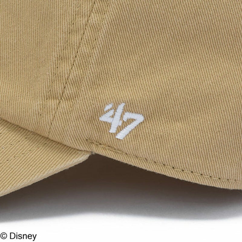 フォーティーセブン47アウトドアカジュアル帽子キャップキッズクリーンナップDisneyディズニーミッキーマウスカーキ14865115ジュニアキッズ子ども男の子女の子25FA秋冬