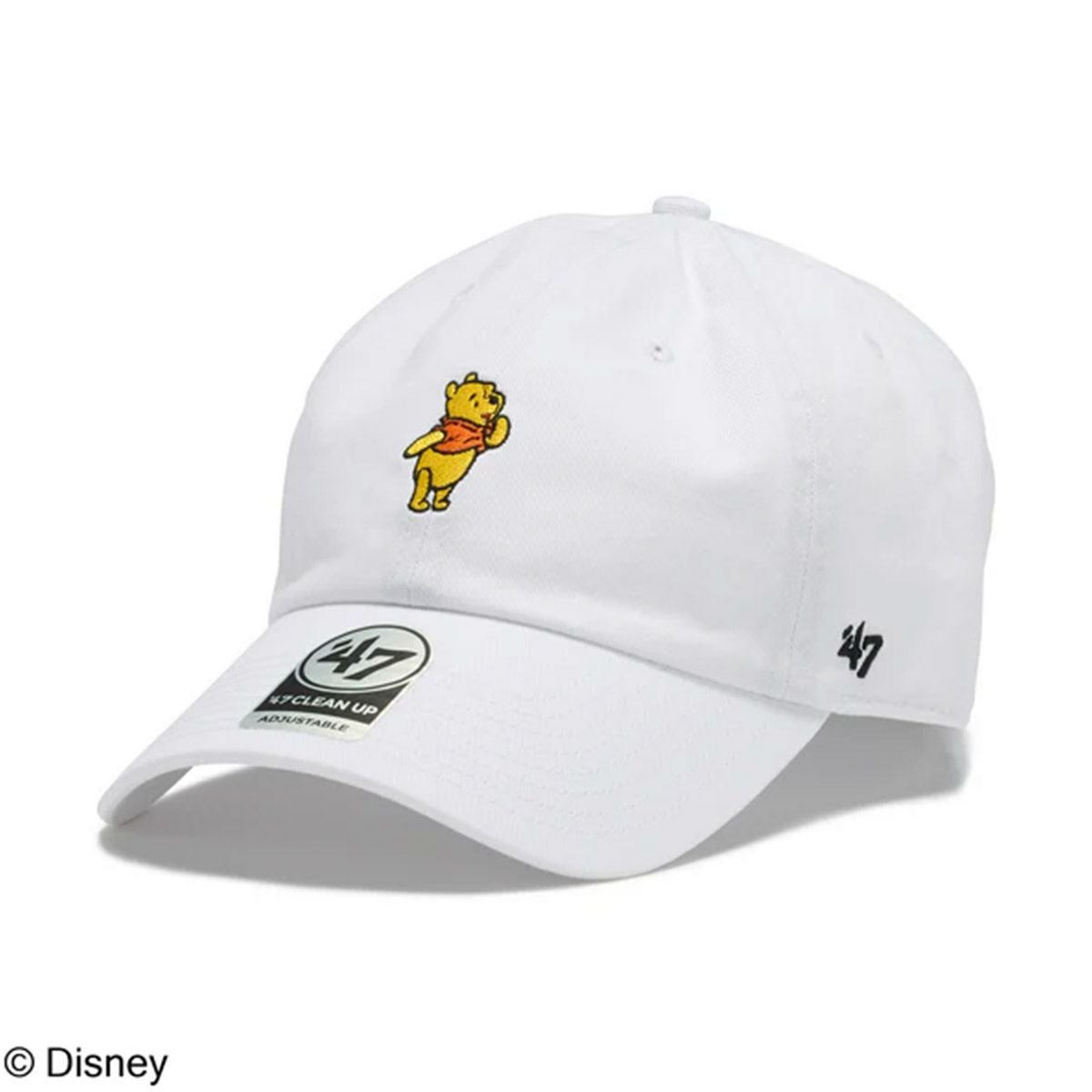 フォーティーセブン47アウトドアカジュアル帽子キャップクリーンナップDisneyディズニーウィニー・ザ・プーホワイト14865140メンズレディースユニセックス25FA秋冬