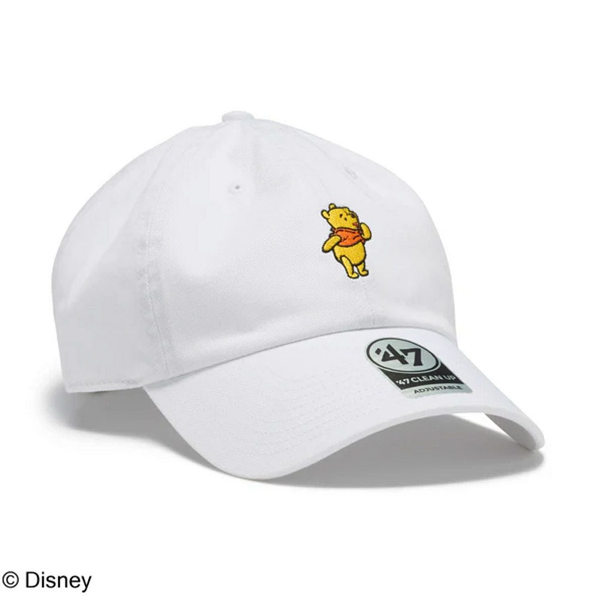 フォーティーセブン47アウトドアカジュアル帽子キャップクリーンナップDisneyディズニーウィニー・ザ・プーホワイト14865140メンズレディースユニセックス25FA秋冬