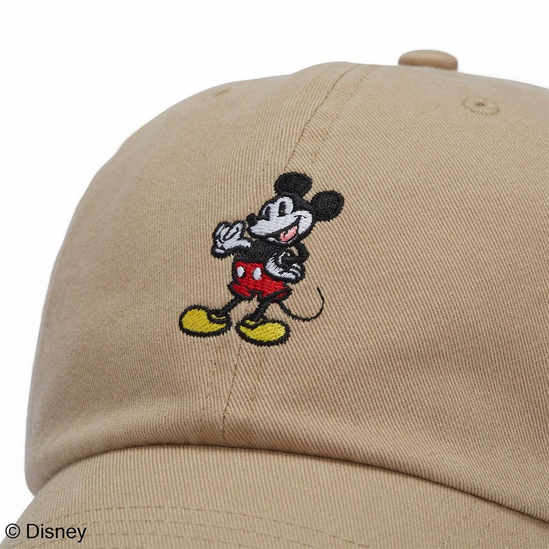 フォーティーセブン47アウトドアカジュアル帽子キャップクリーンナップDisneyディズニーミッキーマウスカーキ14865160メンズレディースユニセックス25FA秋冬