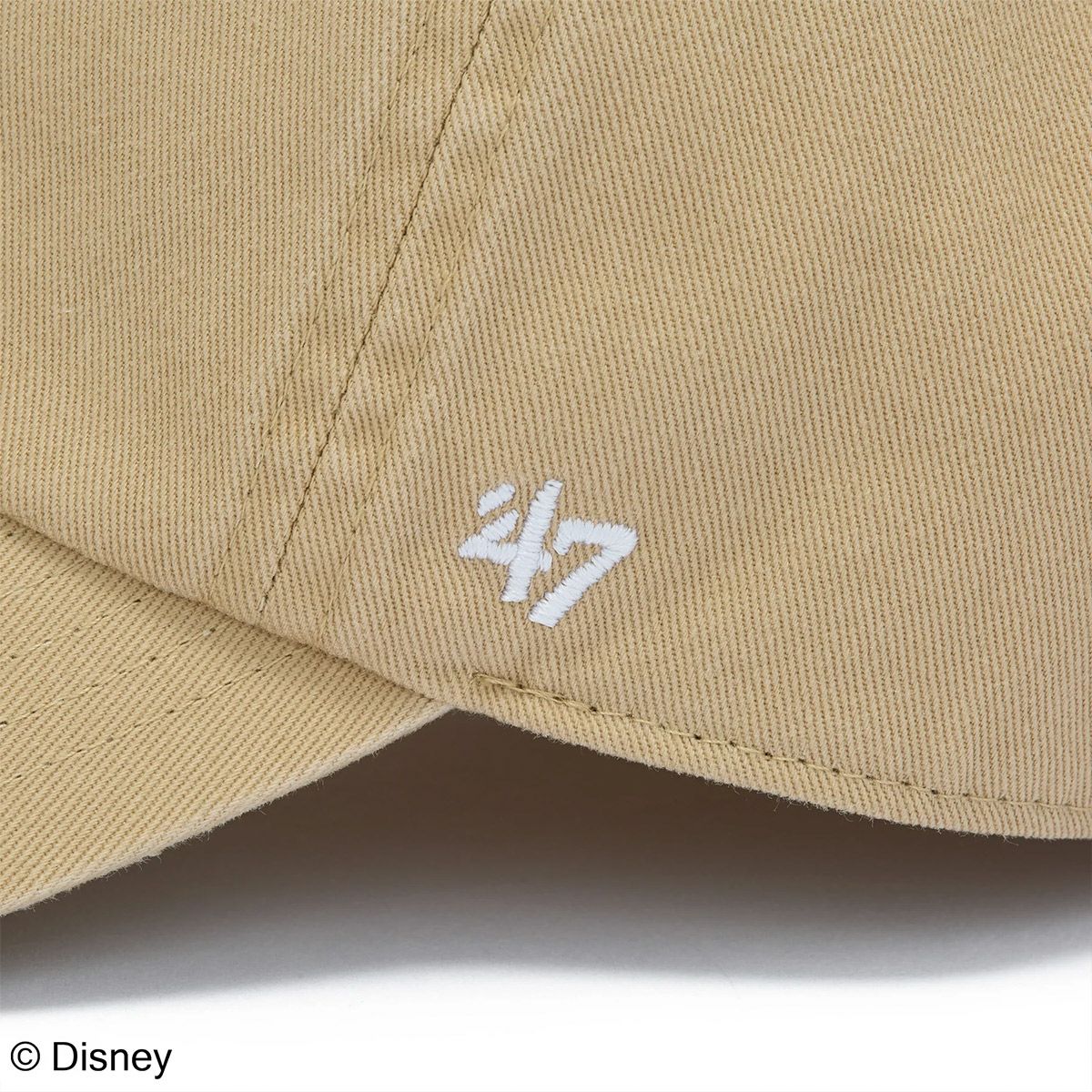 フォーティーセブン47アウトドアカジュアル帽子キャップクリーンナップDisneyディズニーミッキーマウスカーキ14865160メンズレディースユニセックス25FA秋冬