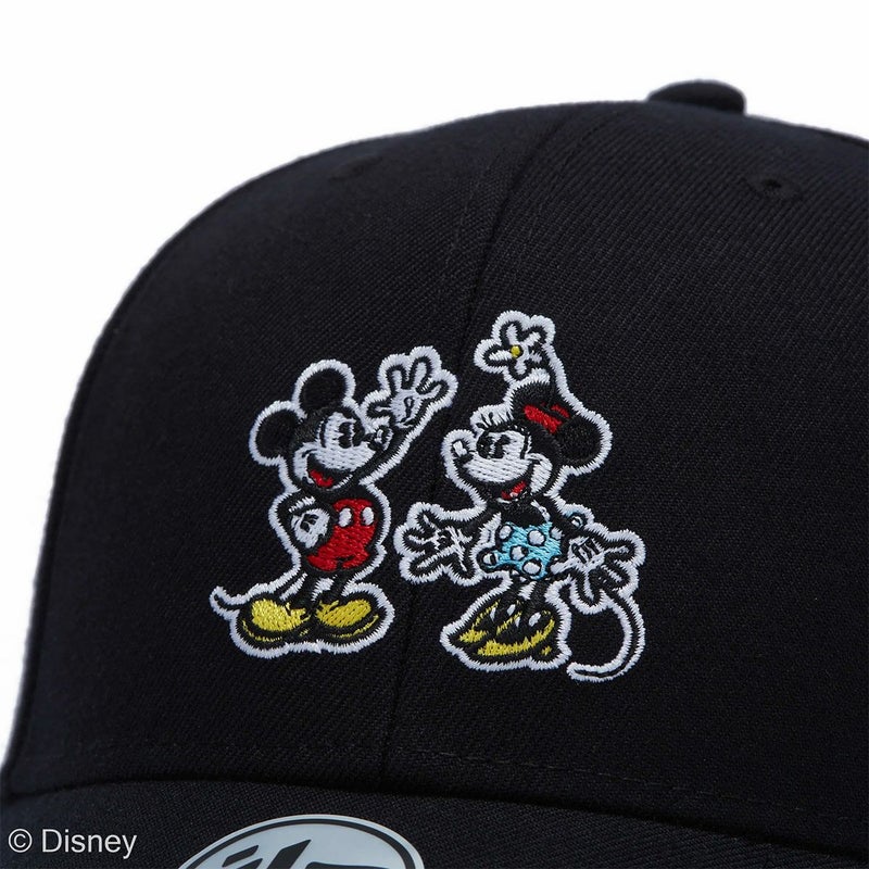 フォーティーセブン47アウトドアカジュアル帽子キャップエムブイピーDisneyディズニーミッキーマウスミニーマウスブラック14865858メンズレディースユニセックス25FA秋冬