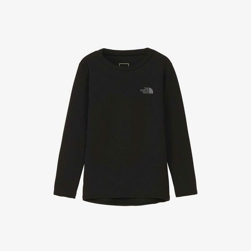 ザ・ノース・フェイスTHENORTHFACEスノボースノボスノーボードウェアインナーシャツアンダーシャツロングスリーブホットクルーL/SHOTCrewNUJ62542-Kジュニアキッズ子ども男の子女の子25-26
