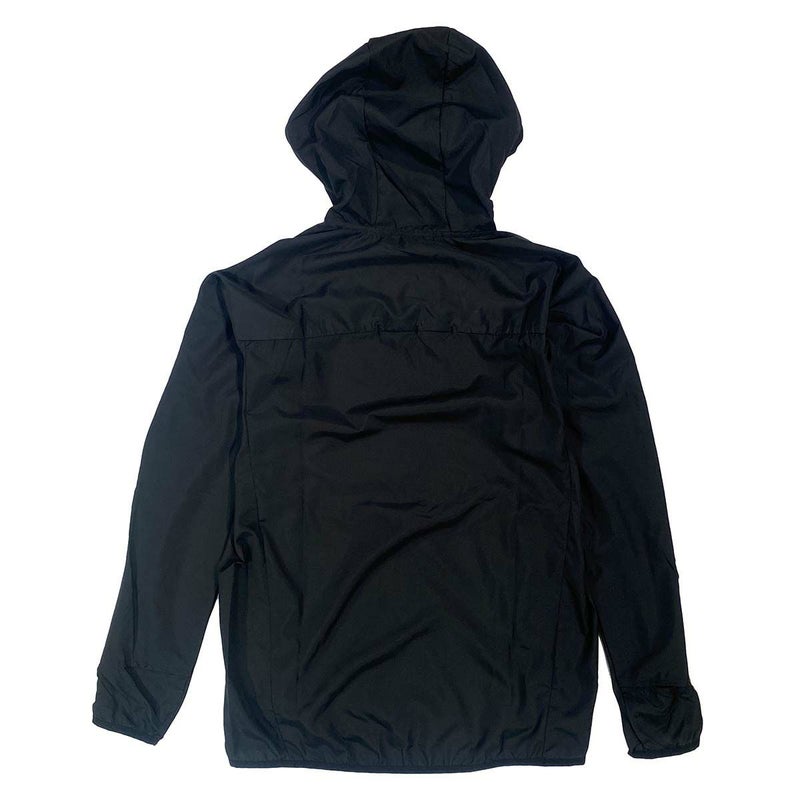 ジンガーJINGERランニングウェアアウタージャケットフーデットランニングジャケットJ-3009-BLKメンズレディースユニセックス25FA秋冬