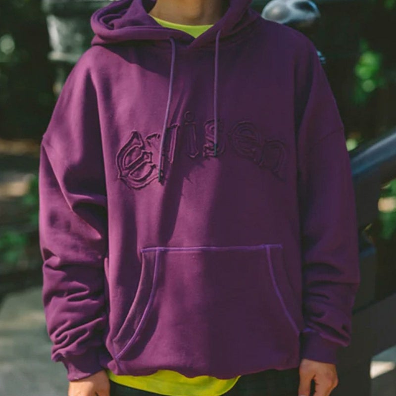 エビセンEVISENスケボースケートボードウェアスウェットパーカーアーチロゴパッチフーディーARCHLOGOPATCHHOODIE25FW-SW08メンズレディースユニセックス25FA秋冬