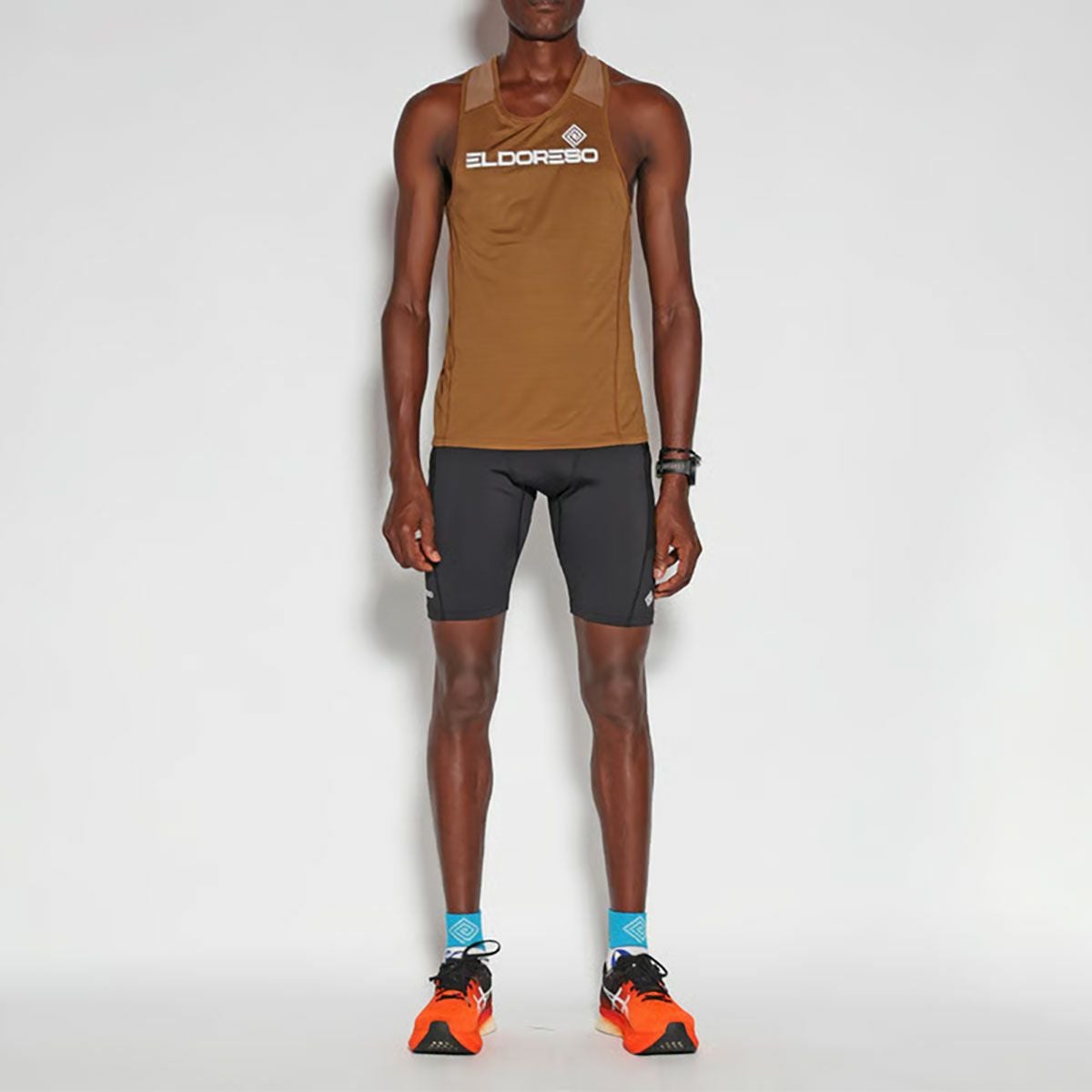 エルドレッソELDORESOランニングウェアノースリーブタンクトップEarnestTankE1222625メンズレディースユニセックス25FA秋冬