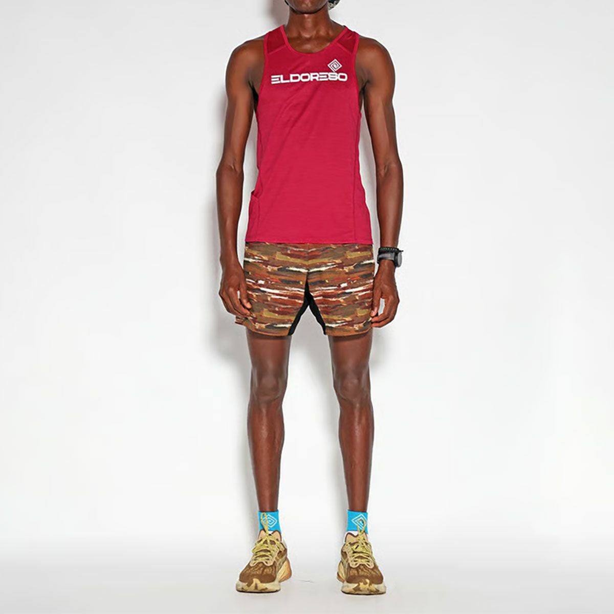 エルドレッソELDORESOランニングウェアノースリーブタンクトップEarnestTankE1222625メンズレディースユニセックス25FA秋冬