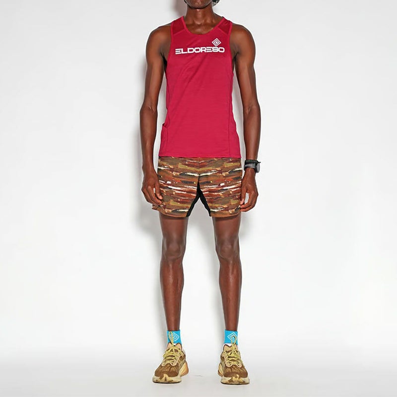 エルドレッソELDORESOランニングウェアノースリーブタンクトップEarnestTankE1222625メンズレディースユニセックス25FA秋冬