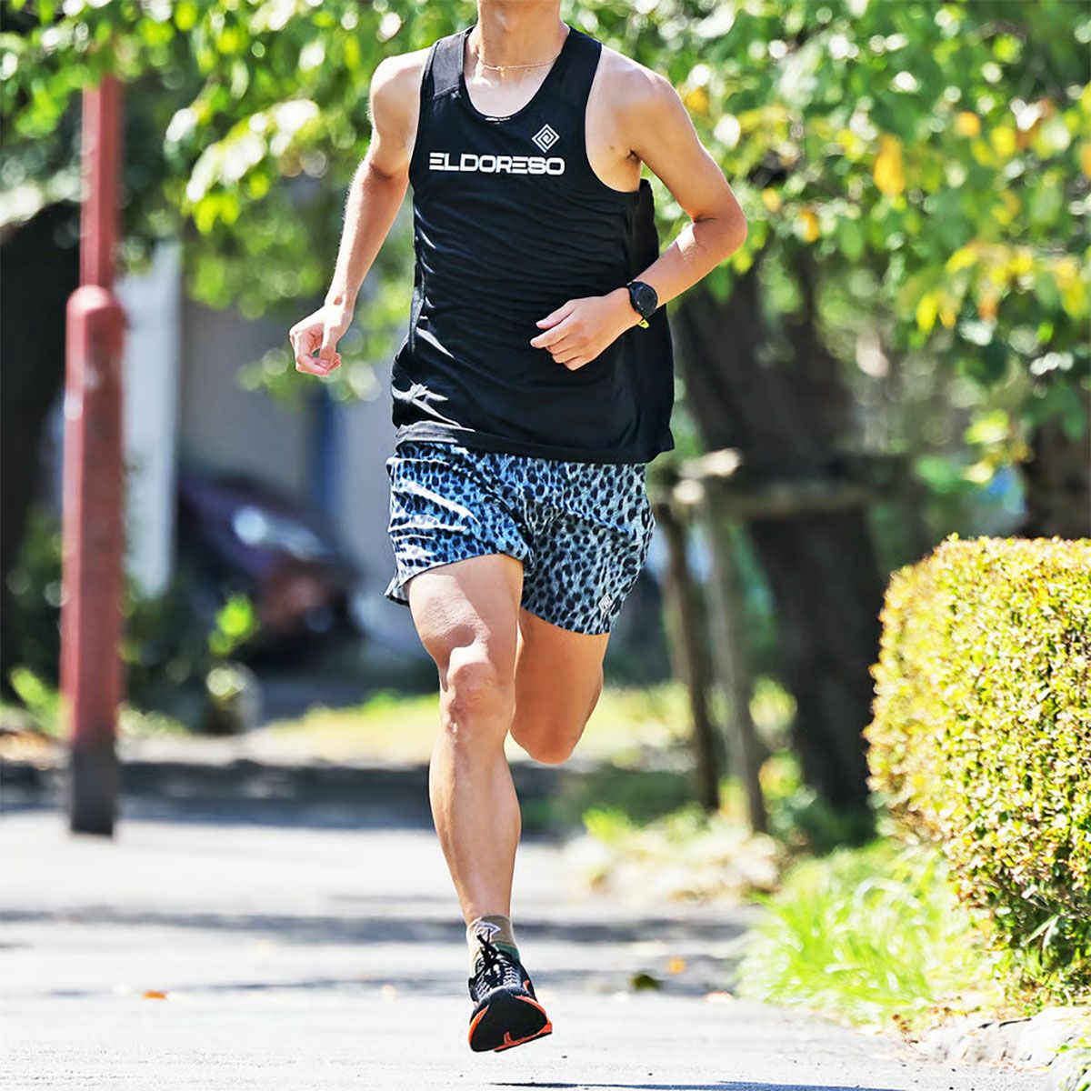 エルドレッソ ELDORESO ランニング ウェア ノースリーブ タンクトップ