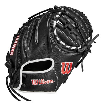 ウイルソンWilsonベースボール野球ソフトボールグラブミットグローブ軟式トレーニング用TRAINER捕手用WBW103189メンズレディースユニセックスジュニアキッズ子ども男の子女の子25FW