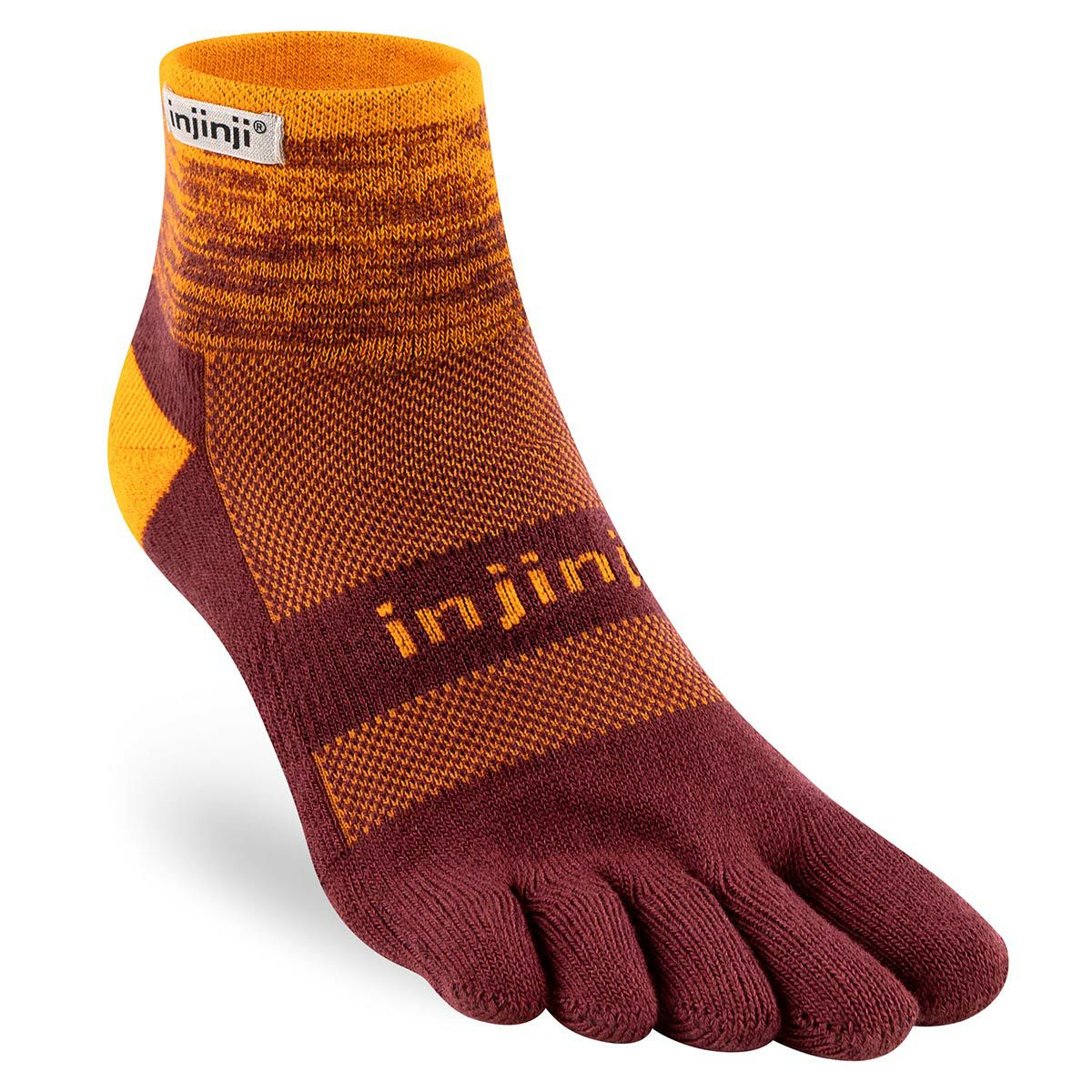 インジンジ injinji ランニング ソックス 靴下 トレイル ミッド