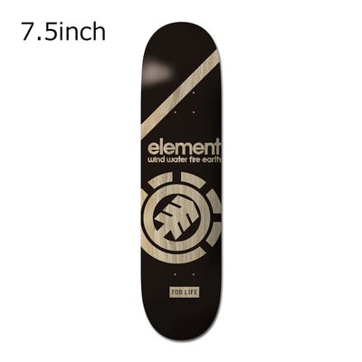 エレメントELEMENTスケボースケートボードデッキ板SLANTSBLACK7.5BF027025ジュニアキッズ子ども男の子女の子
