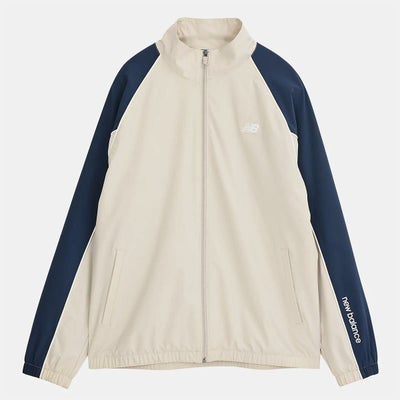 ニューバランスNewBalanceジムフィットネスヨガウェアアウタージャケットBrushedTricotLinedWovenTrackJacketAMJ53171-SHYメンズ男性25FA秋冬
