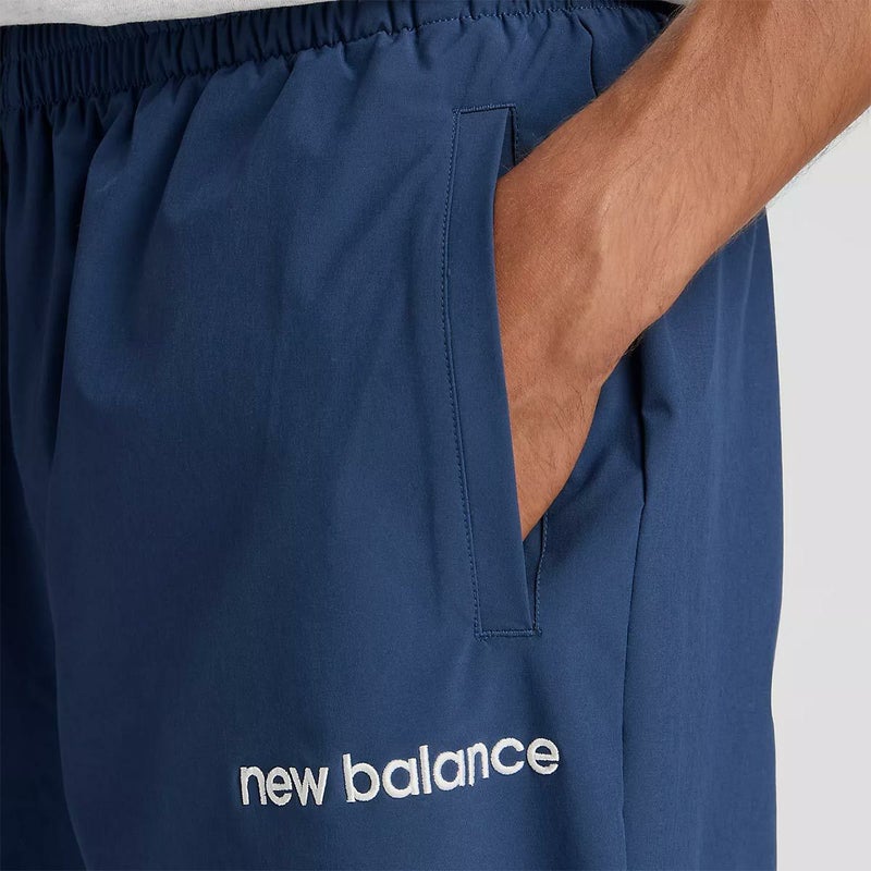 ニューバランスNewBalanceジムフィットネスヨガウェアボトムスロングパンツ長ズボンMeshLinedWovenTrackPantAMP53171-NNYメンズ男性25FA秋冬