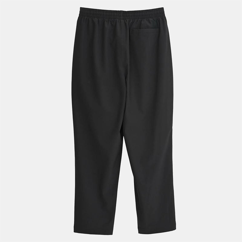 ニューバランスNewBalanceジムフィットネスヨガウェアボトムスロングパンツ長ズボンBrushedTricotLinedWovenTrackPantTaperedAWP53171-BKレディース女性25FA秋冬