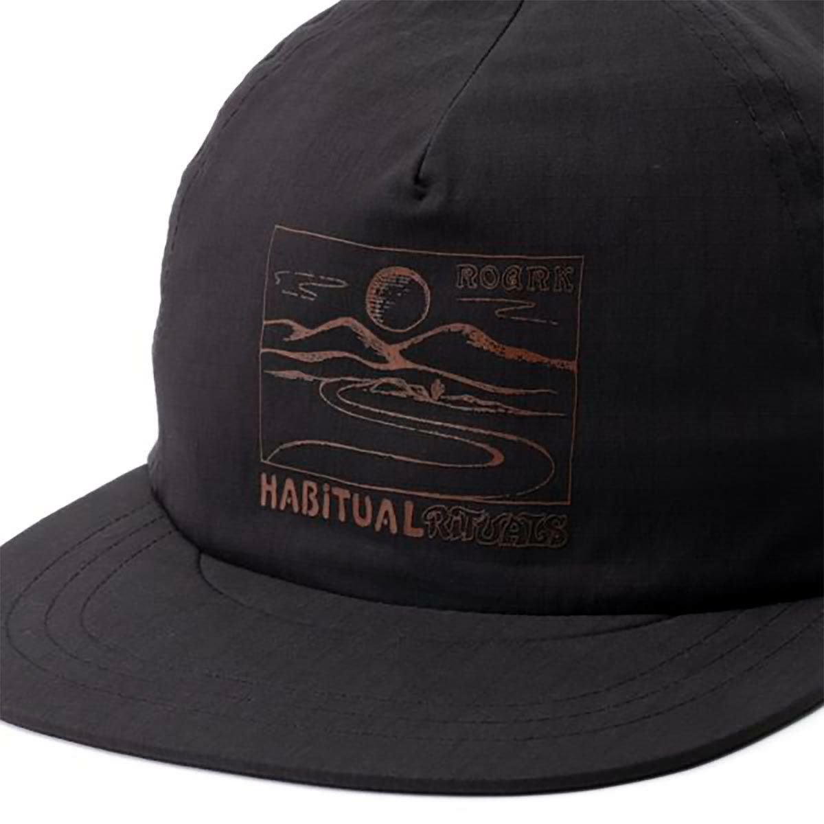 ランアモックRUNAMOKランニング帽子キャップMATHIS5PANELRH739-BLK25FA秋冬