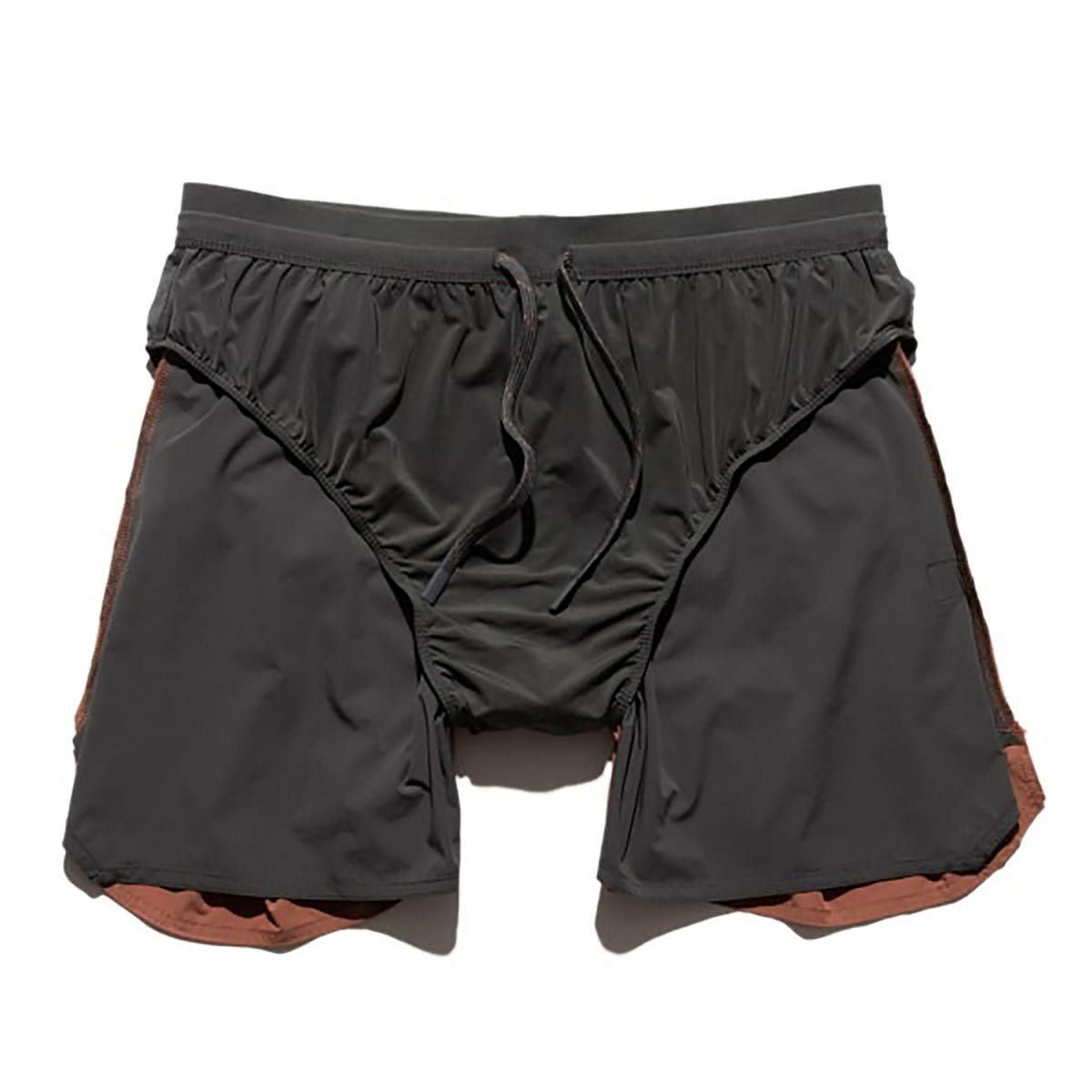 ランアモックRUNAMOKランニングウェアボトムスショートハーフパンツ短パンALTA5RS325-ONX25FA秋冬