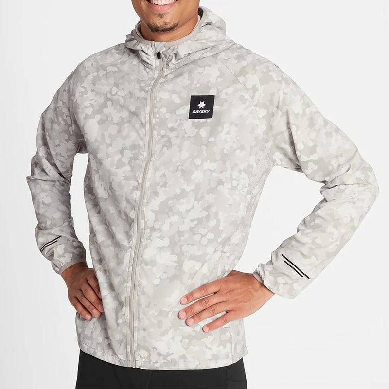 セイスカイSAYSKYランニングウェアアウタージャケットCamoPaceJacketOMRJA22C1049メンズ男性25FA秋冬