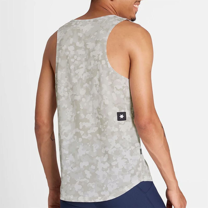 セイスカイSAYSKYランニングウェアノースリーブタンクトップCamoCombatSingletOMRSI31C1049メンズ男性25FA秋冬