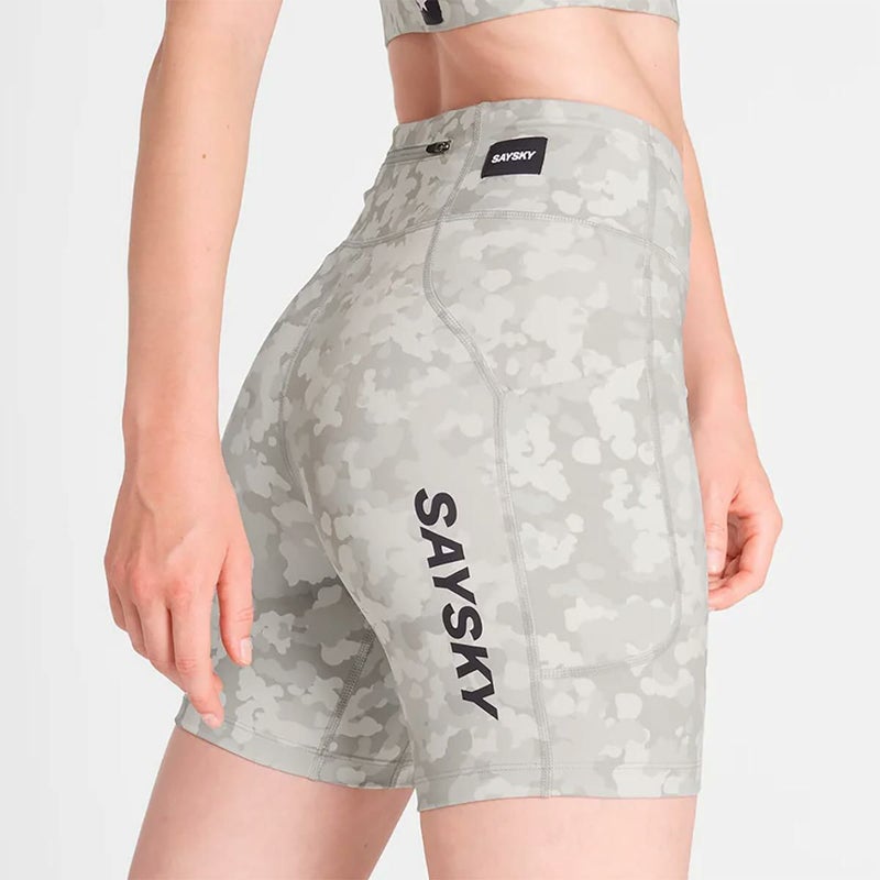 セイスカイSAYSKYランニングウェアボトムスショートハーフパンツ短パンショートタイツWCamoCombat+ShortTights7OWRST30C1049レディース女性25FA秋冬