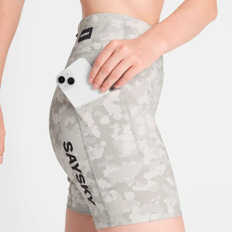 セイスカイSAYSKYランニングウェアボトムスショートハーフパンツ短パンショートタイツWCamoCombat+ShortTights7OWRST30C1049レディース女性25FA秋冬