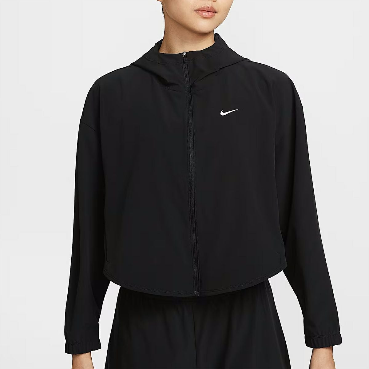 ナイキNIKEジムフィットネスヨガウェアアウタージャケットナイキワンウィメンズレペルオーバーサイズドフーデッドウーブンジャケットIH8601-010レディース女性25HO秋冬