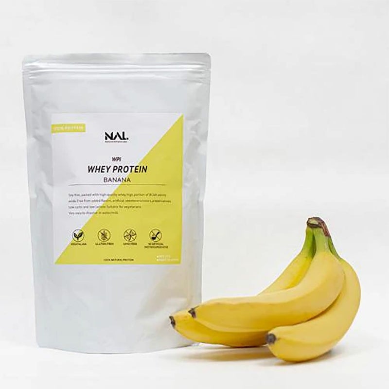 ナチュラルアスリートラボNaturalAthleteLaboサプリメントダイエット健康プロテインWPIホエイプロテインバナナ1kg4580531648774