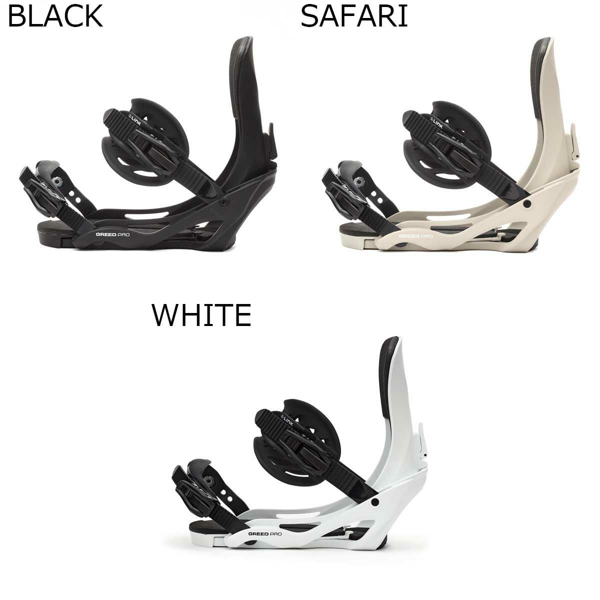 リンクLINKスノボースノボスノーボードバインディングビンディングGREEDPROGREEDPRO-2526メンズ男性25-26