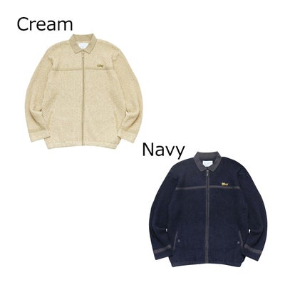 ウィムジーWHIMSYスケボースケートボードウェアアウタージャケットロウゲージニットジャケットLowGaugeKnitJacket12231U130251メンズレディースユニセックス25FA秋冬