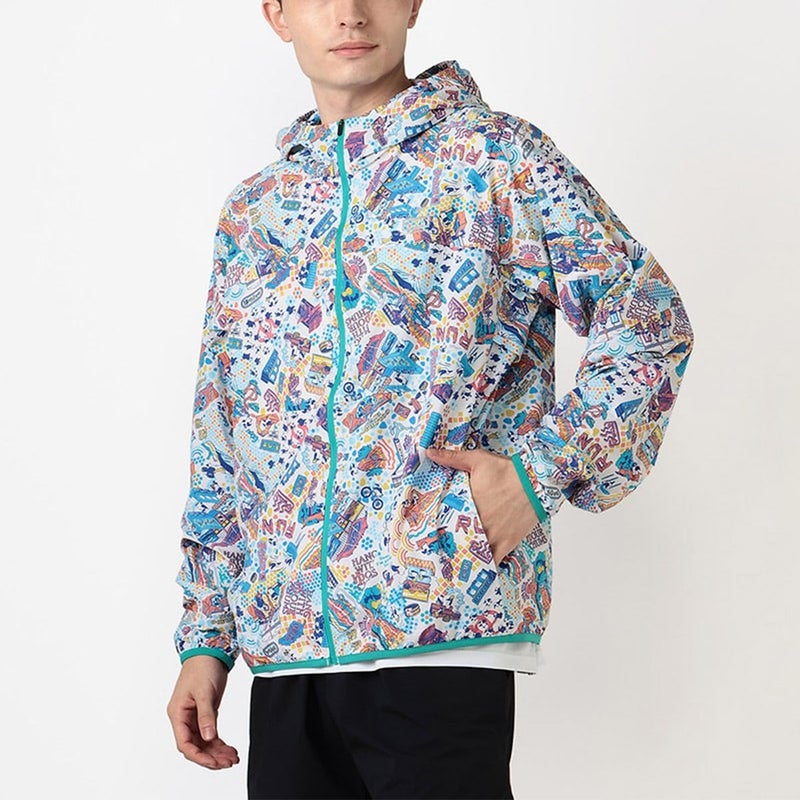 チャムスCHUMSランニングウェアアウタージャケットランニングジャケットRunningJacketCH04-1448メンズレディースユニセックス25FA秋冬
