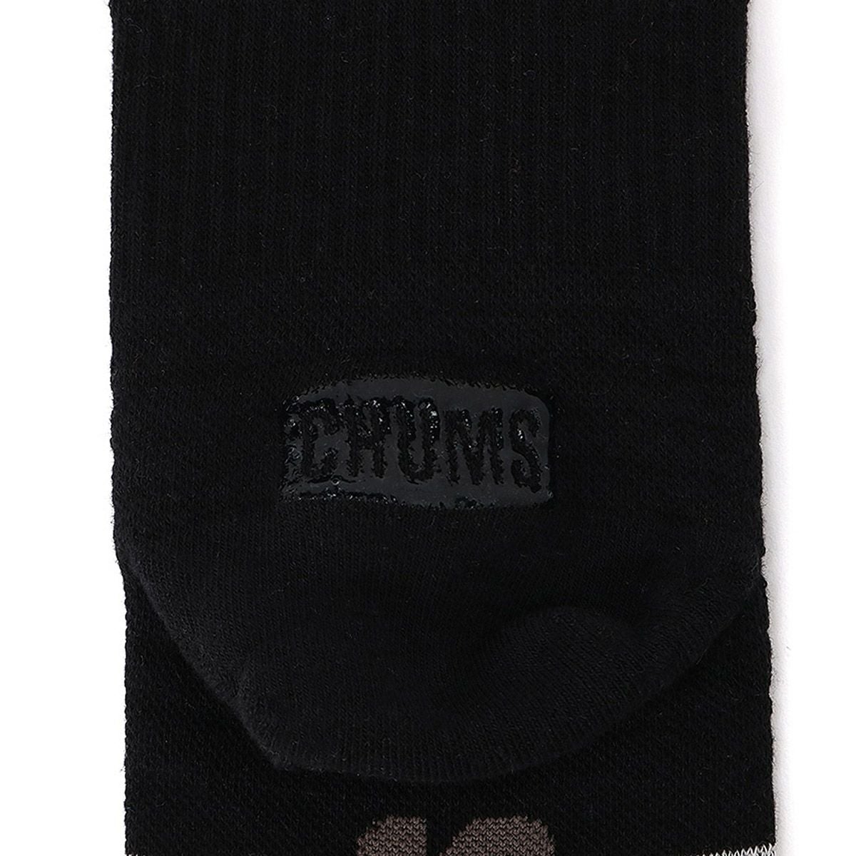チャムスCHUMSランニングソックス靴下ランニングミディアムソックスRunningMediumSocksCH06-1137メンズレディースユニセックス25FA秋冬