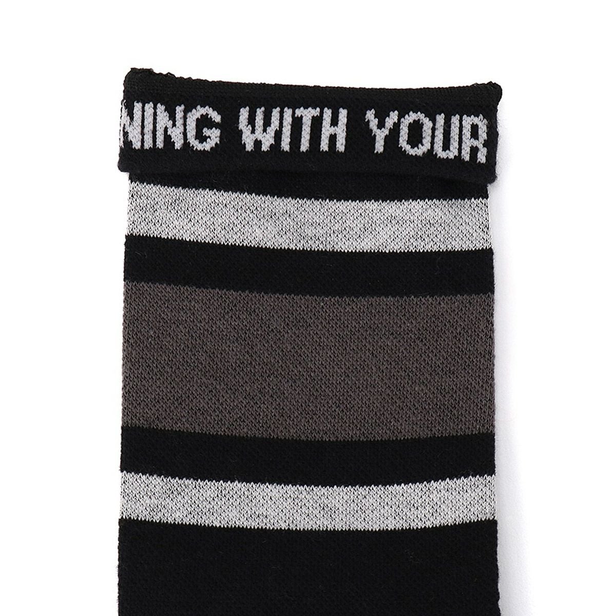 チャムスCHUMSランニングソックス靴下ランニングミディアムソックスRunningMediumSocksCH06-1137メンズレディースユニセックス25FA秋冬