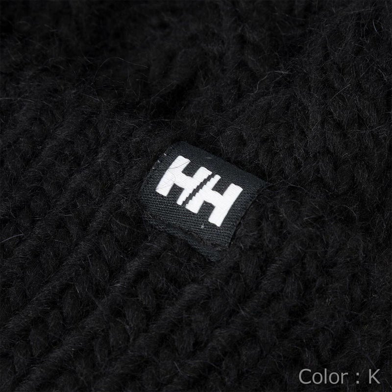 ヘリーハンセンHELLYHANSENアウトドアカジュアル帽子ニット帽ビーニーケーブルビーニーCABLEBEANIEHC91856-IVメンズレディースユニセックス25FW秋冬