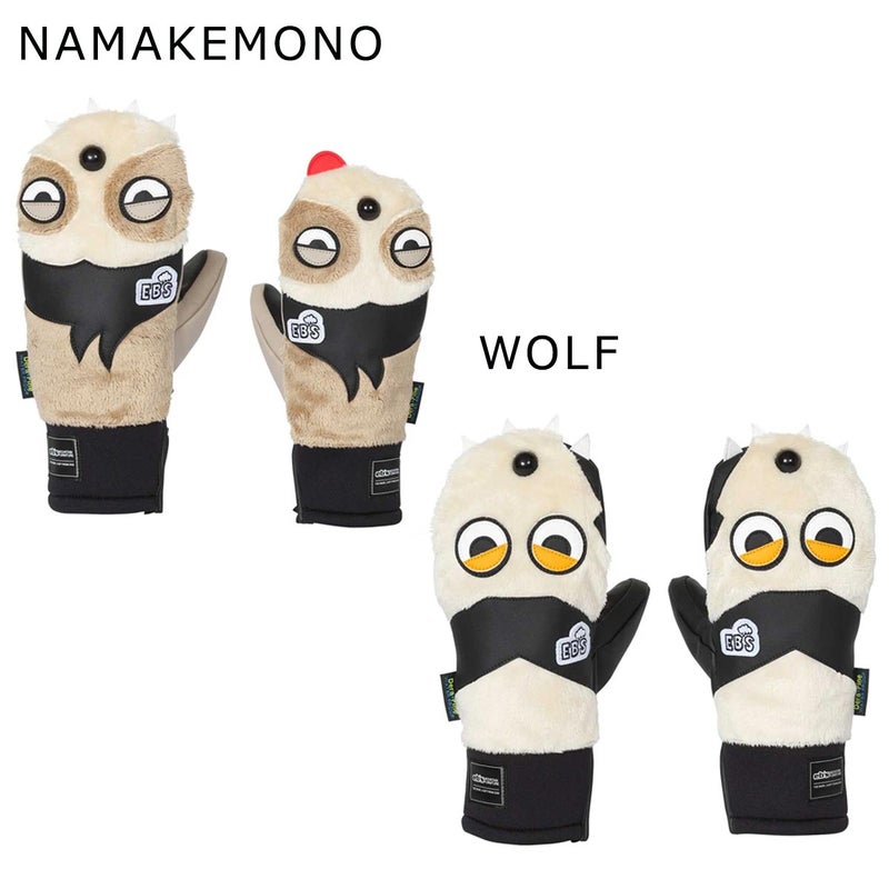 エビスeb'sスノボースノボスノーボードグローブ手袋ケモノチャンKEMONOCHAN(R)4500017メンズレディースユニセックス25-26