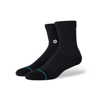 スタンスSTANCEスケボースケートボードソックス靴下アイコンクォーター3パックICONQUARTER3PACKA356A21IQPBLKレディース女性25SU春夏