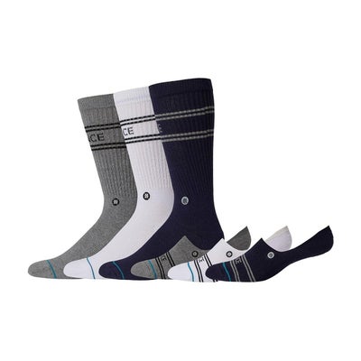 スタンスSTANCEスケボースケートボードソックス靴下ベーシックミックス6パックBASICMIXED6PACKA556B23BCNNVYメンズ男性25SU春夏