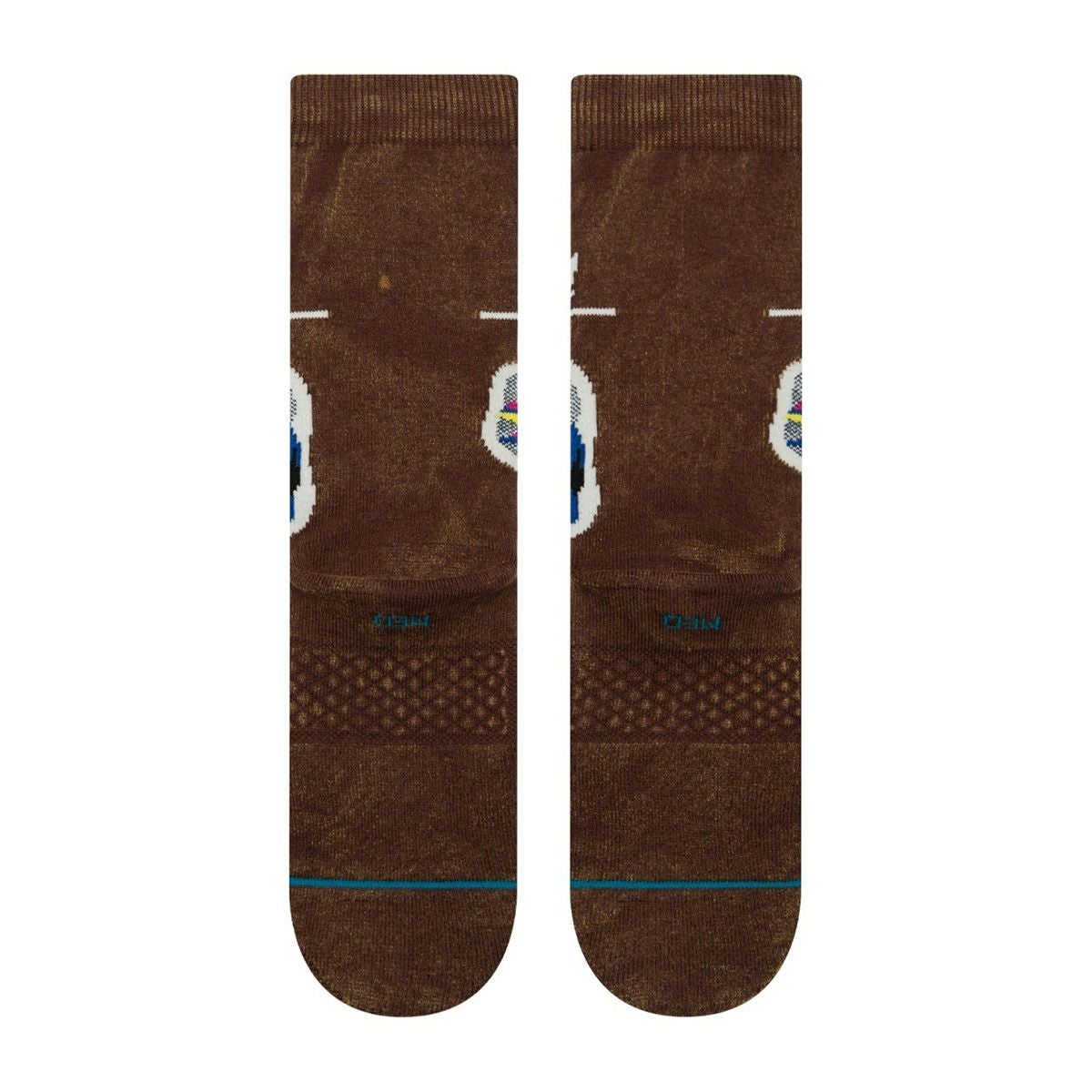 スタンスSTANCEスケボースケートボードソックス靴下レーセントリーディシーストクルーRECENTLYDECEASEDCREWA555D24RECBRNメンズ男性24HO秋冬