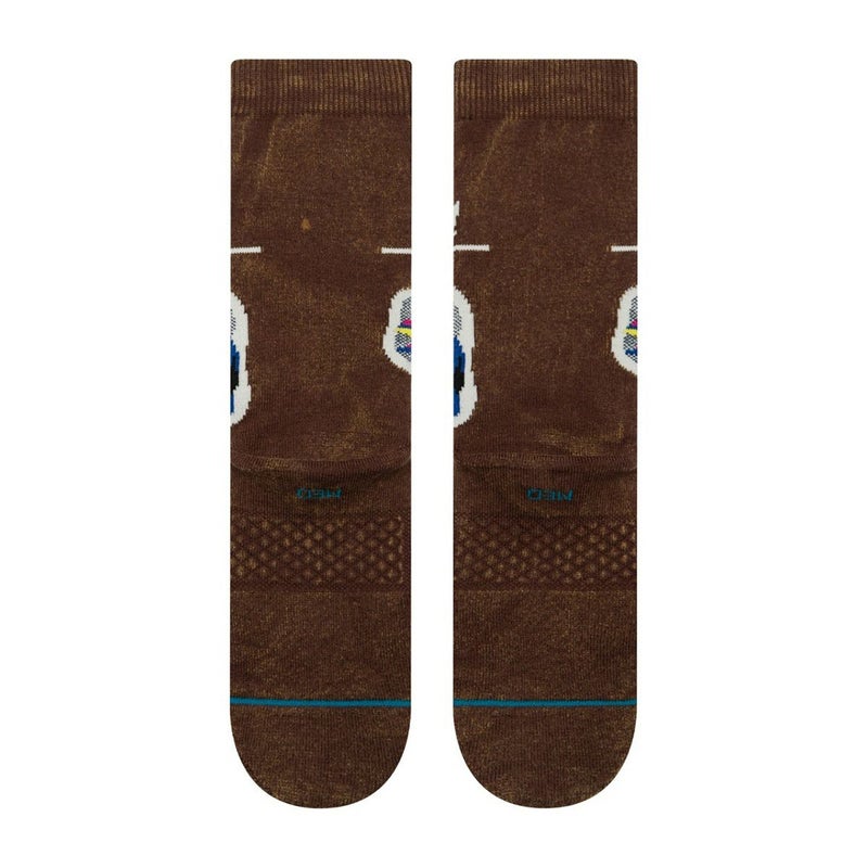 スタンスSTANCEスケボースケートボードソックス靴下レーセントリーディシーストクルーRECENTLYDECEASEDCREWA555D24RECBRNメンズ男性24HO秋冬