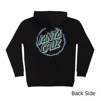 サンタクルーズSANTACRUZスケボースケートボードウェアスウェットパーカーバーントオーパスBURNTOPUSOVRSZDP/OHOOD510253304メンズ男性25FA秋冬