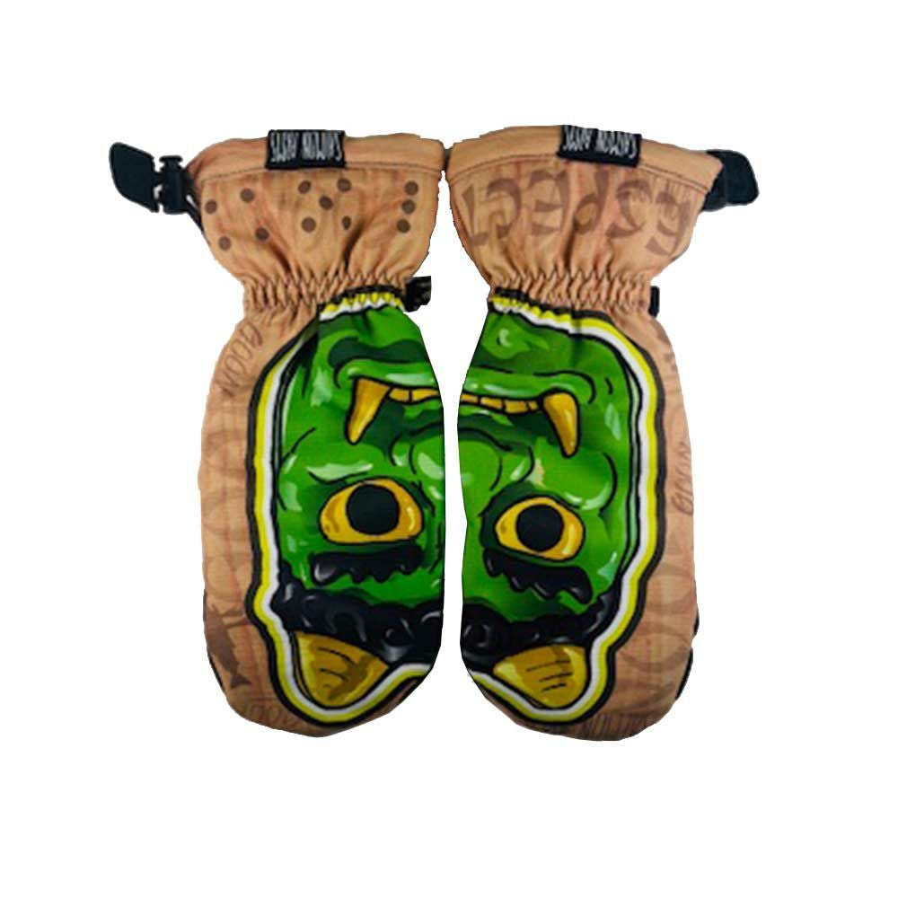 サーモンアームズSALMONARMSスノボースノボスノーボードグローブ手袋TeamMittGoonGearSAF25TM-GGメンズレディースユニセックス25-26