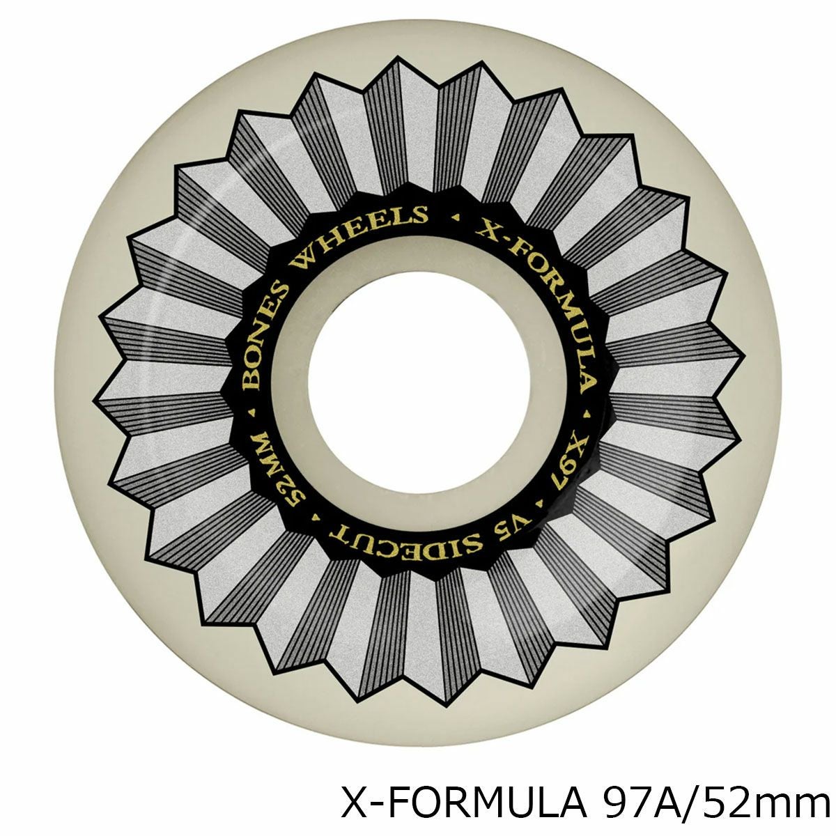 ボーンズBONESスケボースケートボードウィールエックスフォーミュラX-FORMULASIDECUTV552MM97A33222333