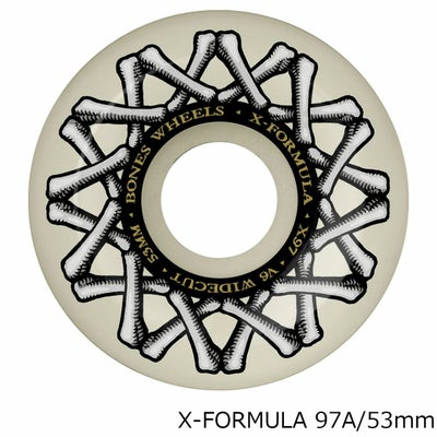 ボーンズBONESスケボースケートボードウィールエックスフォーミュラX-FORMULAWIDE-CUTV653MM97A33222336