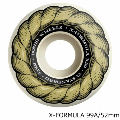 ボーンズBONESスケボースケートボードウィールエックスフォーミュラX-FORMULASTANDARDV152MM99A33222464