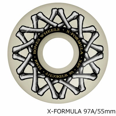 ボーンズBONESスケボースケートボードウィールエックスフォーミュラX-FORMULAWIDE-CUTV655MM97A33222338