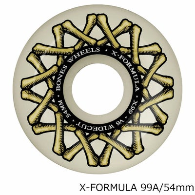 ボーンズBONESスケボースケートボードウィールエックスフォーミュラX-FORMULAWIDE-CUTV654MM99A33222471